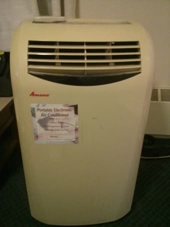 portable air conditioner, $80 1