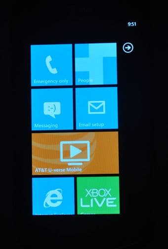 Samsung Focus SGH-i917 (unlocked), retail package - $100 3