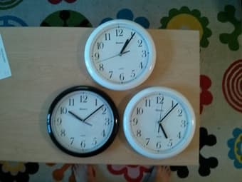 Wall-Mounted Clocks - $9/ea 1