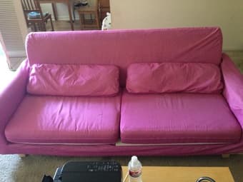 for sale:sofa,bookcase and bed standing 1