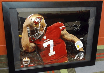 COLIN KAEPERNICK 49ERS SIGNED AUTO 16x20 KAEPERNICKING RARE PSA 4of13 1