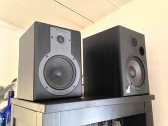 Studio recording monitors == Great home soundsystem 1
