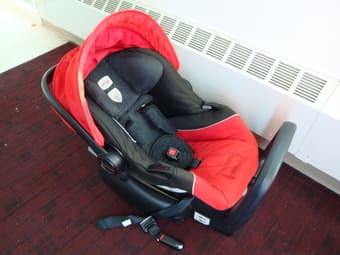 Britax Chaperone car seat and base $65 1