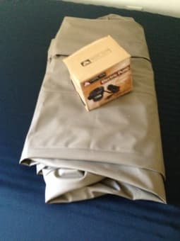air matress and pump, brand new - $20 1