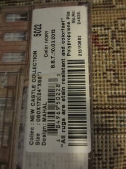 Bed ($200), mattress ($200), Carpet ($5), 3