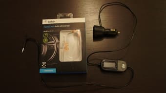 Belkin Tunecast Auto Universal with Clearscan (FM Transmitter) $18 1