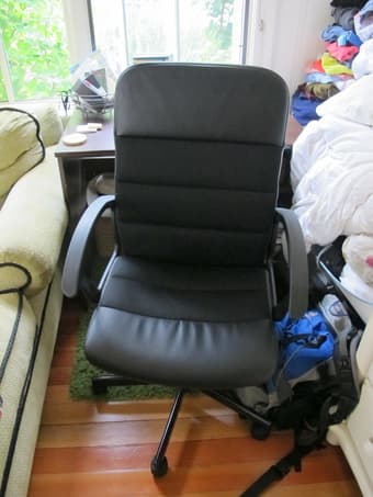 Moving sale! Ikea desk and chair, wine fridge 1