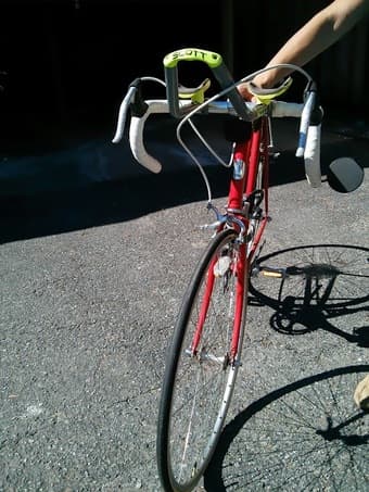 Trek Racing Bike for tall People Great condition w/ mirror & armrest 2