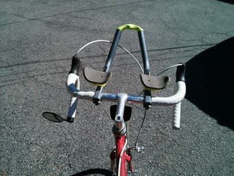 Trek Racing Bike for tall People Great condition w/ mirror & armrest 3