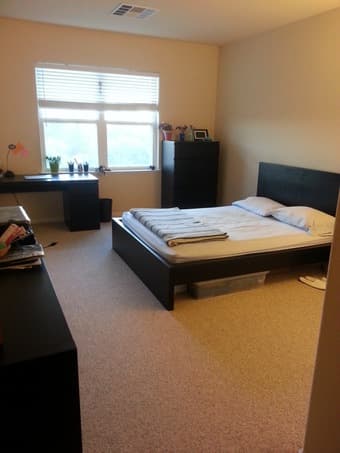 Ikea Malm Bedroom Set & Desk: 1