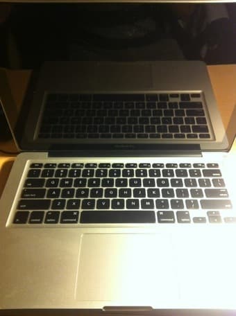 Macbook Pro 13" (June, 2009). 8 GBs RAM. 320 GBs. new battery -- $749 1