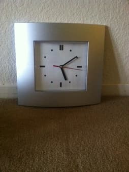 Wall Clock, only $5. 1