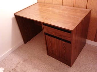 medium-sized desk for sale, $15 1