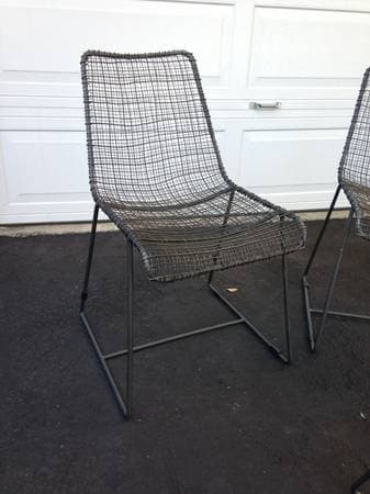 CB2 Chairs $100 obo 2