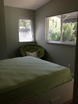 Palo Alto private rear house in the garden, center of Barron Park, Sou 3