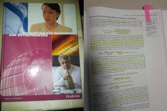 Accounting for Manager and Entrepreneur MS&E 240/140 Textbook 6ed, $80 1