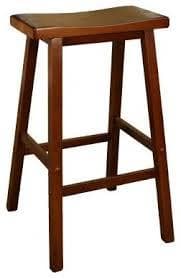 Cute wooden barstools 1