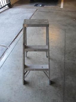 Ladder, stepladder - $15 1
