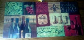 Kitchen mats (decorative and made of foam) 1