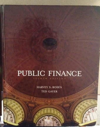 TEXTBOOK: Public Finance 1