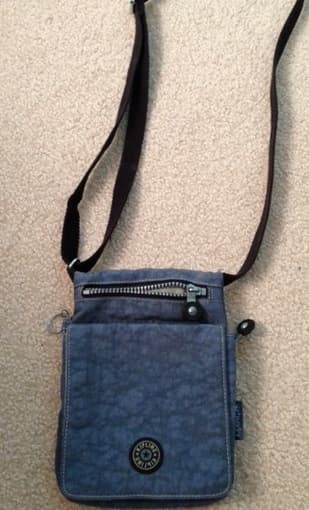 Blue travel bag $7 1