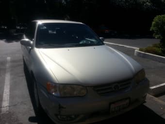 2001 silver Toyota Corolla w/ 60k miles $4000 3