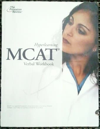 MCAT Books (Hyperlearning Verbal, EK1001). GREAT Condition, UNMARKED 1