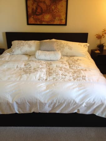 Ikea KING Malm BED FRAME and BASE $173 (40% discount) 1