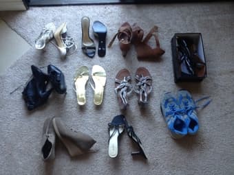 Clothes!  Shoes!  Moving sale... 1
