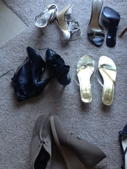 Clothes!  Shoes!  Moving sale... 2