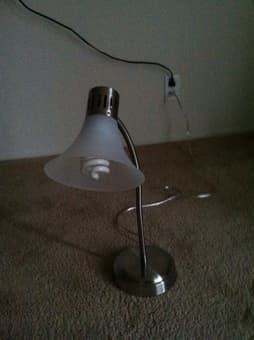 two new metal desk lamps 2