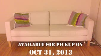 IKEA Karlstad Sofa $220 and Sofa Table $55 OBO 1