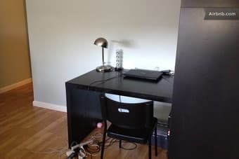 Master Bed and Bath in Lively Hacker House 3