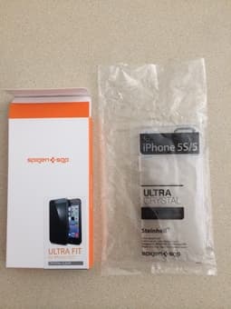 iPhone 5S Clear Hard Case + Crystal Clear Screen Protector (new, $15) 2