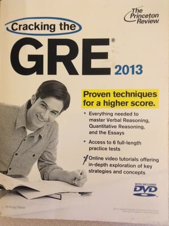 Princeton Review Cracking the GRE (2013 Edition) 1