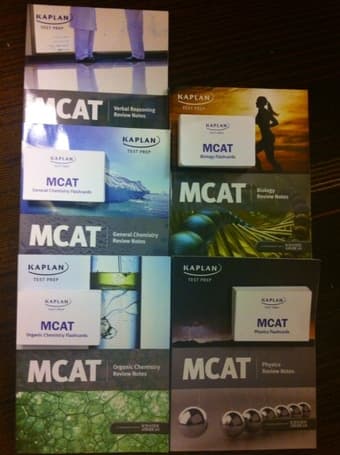 Kaplan MCAT Books for sale! 1