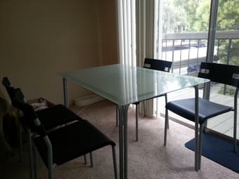 Cheap IKEA SOFA & chaise, Dining table , Lounge chairs, Book Shelf - 2