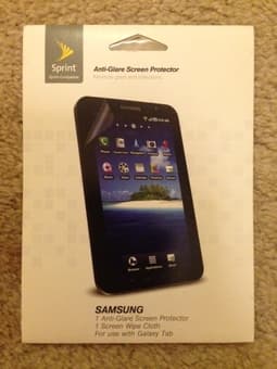 Galaxy Tab Screen Protector 1