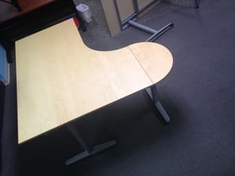 6 beautiful Ikea Galant Desks - Mountain View 1