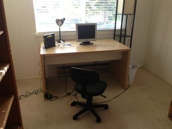 Desk and chair - $50; also available separately 1