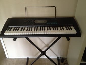 Casio CTK-2100 61-Key Portable Keyboard $130 1