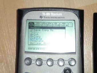 Ti-89 Titanium calculator $90 2