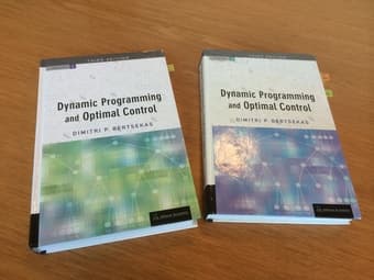MS&E 351 textbooks (Dynamic Programming and Optimal Control) 1