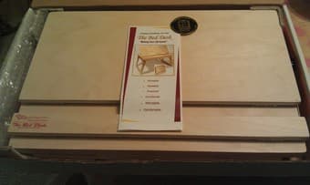 Brand new bed desk in great condition - $15 2