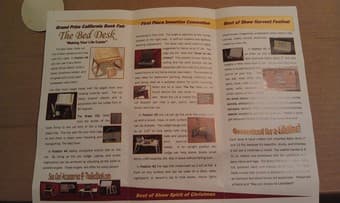 Brand new bed desk in great condition - $15 3