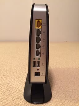 Used Belkin N750 Wireless DB Dual-Band Gigabit N+ Router $45 OBO 2