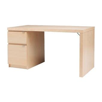 Ikea Jonas Wooden Oak Vaneer Desk - $35 1