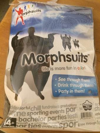 Black Mega Morphsuit for sale- $50 1