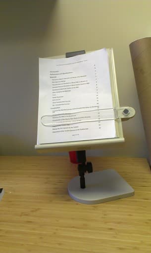 Book reading stand $10 1