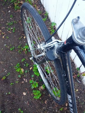 Fixie bike + helmet + u-lock + lights + pump 2